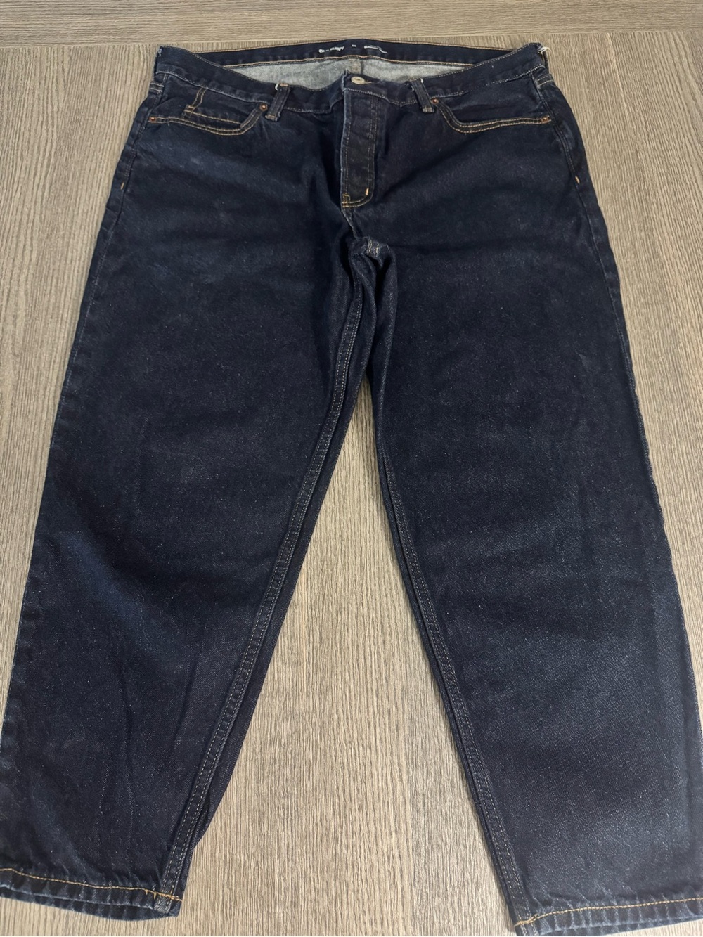 Old Navy High Rise Slouchy Taper Button Fly Blue Jeans Women’s Size 14